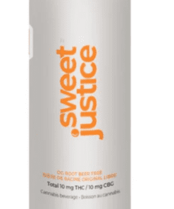 Sweet Justice - Sugar Free OG Root Beer THC:CBG 1:1 Soda