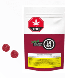 1964 - BCP Sour Cherry FSE Live Rosin Gummies